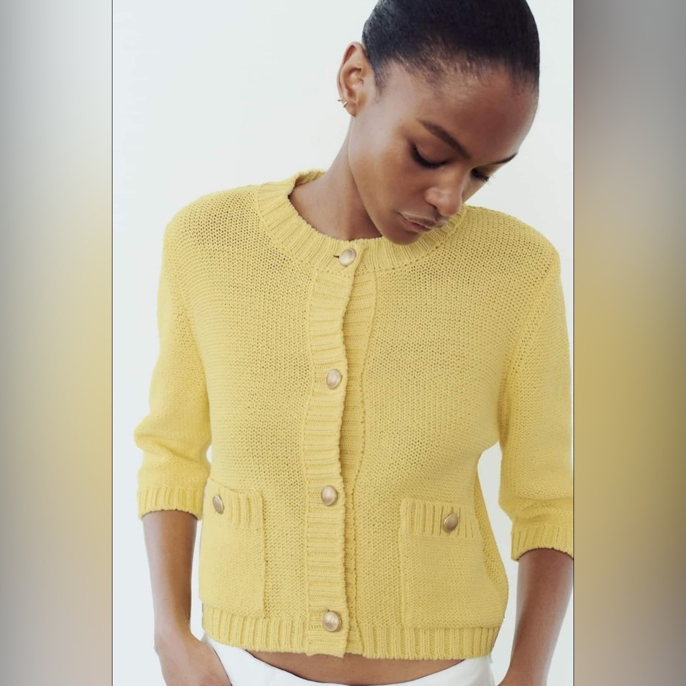 Zara Knit Cardigan Size S